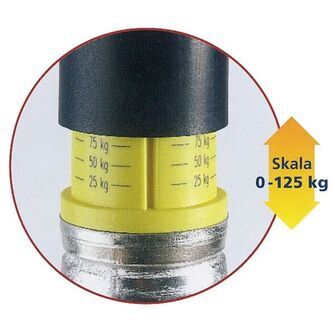 Støttehjul Winterhoff - 150Kg med vægt - Nærbillede