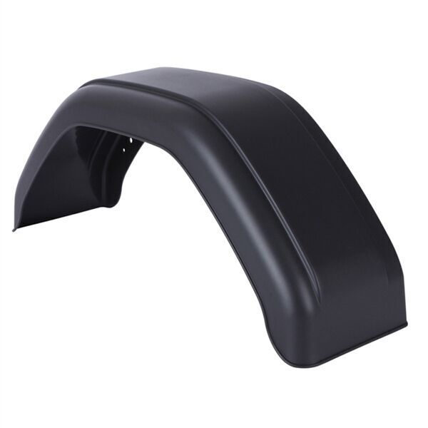 De Haan Kunststofskærm enkelt aksel - B220 L1120 S750 H330 mm