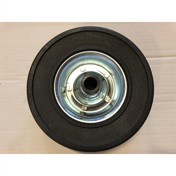 Hjul 225mm x 70mm Knott - til næsehjul m. gummi/stålfælg