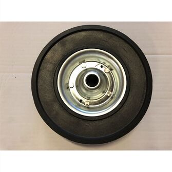 Hjul 225mm x 65mm Knott - til næsehjul m. gummi/stålfælg