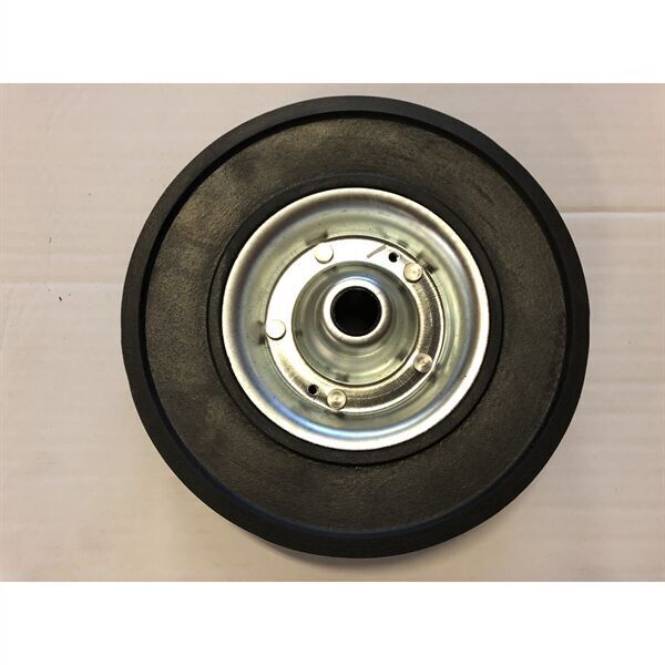 Hjul 225mm x 65mm Knott - til næsehjul m. gummi/stålfælg