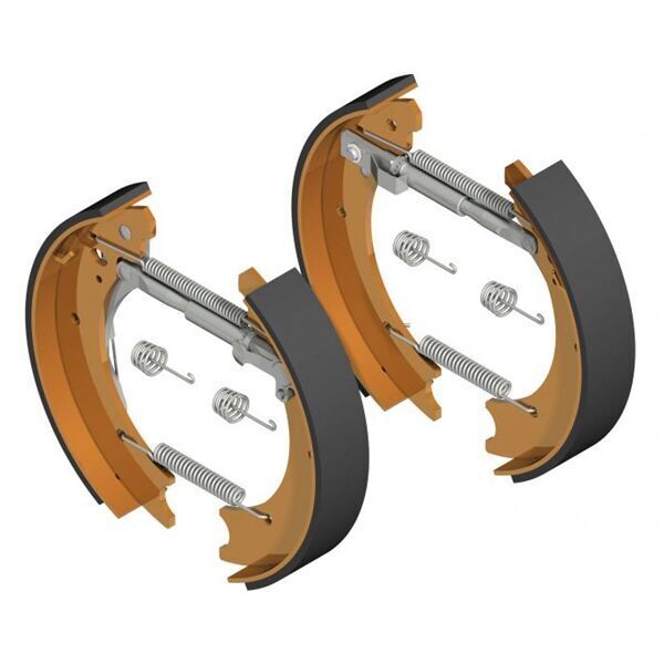 Bremsebakkesæt Knott - Ø250x40mm - hydraulisk