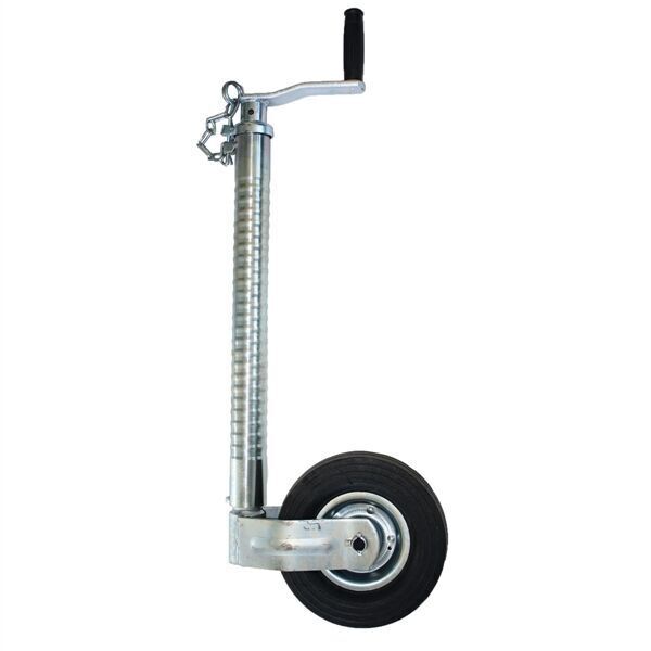 Støttehjul 200kg Knott riflet - Smal