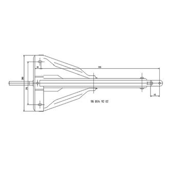 Knott - Støtteben 900 kg