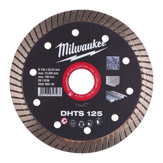 Milwaukee DHTS Diamantskive 125 x 22,2 mm