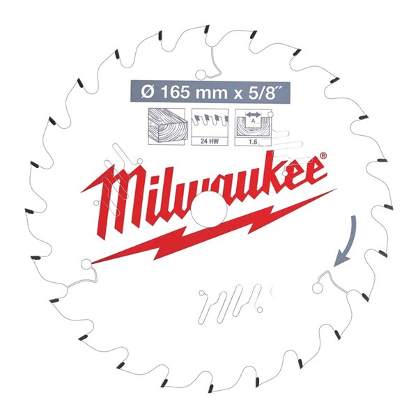 Milwaukee 165x15,87x1,6x24