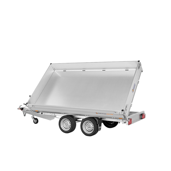 Saris 3-vejs tiptrailer - K3 306 170 2700 2  - 2.700 kg - Black Edition