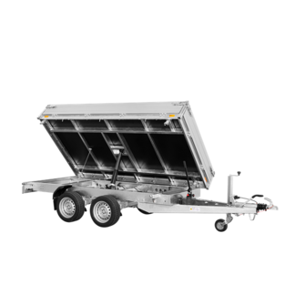 Saris 3-vejs tiptrailer - K3 306 184 2700 2 - 2.700 kg - Black Edition