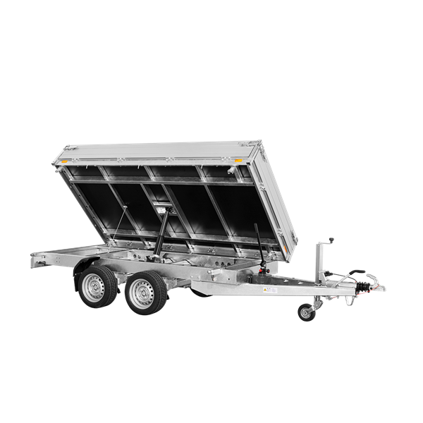 Saris 3-vejs tiptrailer - K3 306 184 2700 2 - 2.700 kg - Black Edition