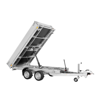 Saris 3-vejs tiptrailer - K3 306 170 2700 2  - 2.700 kg