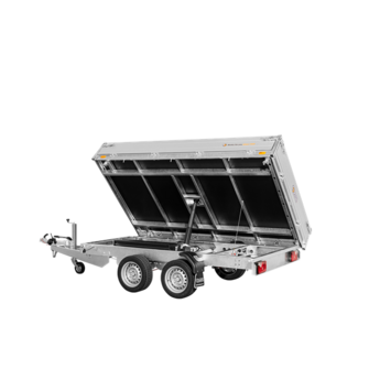 Saris 3-vejs tiptrailer - K3 306 170 3500 2 E - 3.500 kg - Black Edition