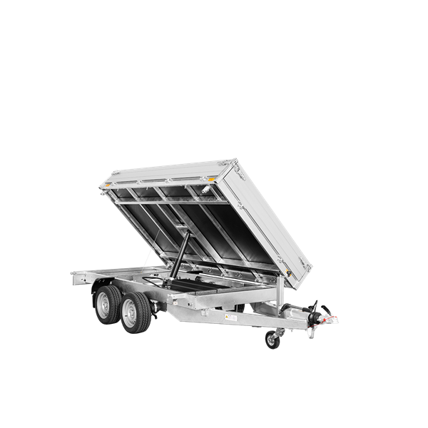 Saris 3-vejs tiptrailer - K3 306 184 3500 2 E - 3.500 kg - Black Edition