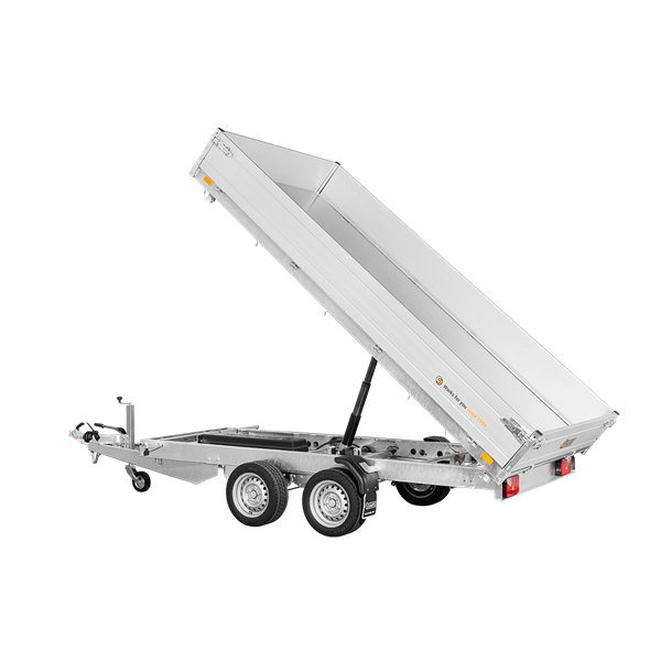 Saris 3-vejs tiptrailer - K3 406 204 3500 2 E - 3.500 kg - Tippet 