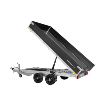Saris 3-vejs tiptrailer - K3 406 204 3500 2 E - 3.500 kg - Black Edition - Tippet