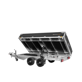Saris 3-vejs tiptrailer - K3 406 204 3500 2 E - 3.500 kg - Black Edition - Tippet