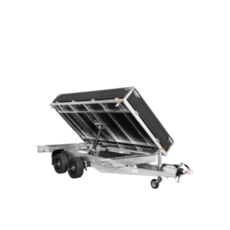 Saris 3-vejs tiptrailer - K3 406 204 3500 2 E - 3.500 kg - Black Edition - Tippet