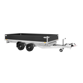 Saris 3-vejs tiptrailer - K3 356 184 3500 2 E - 3.500 kg - Black Edition - Profil
