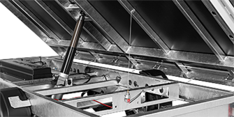 Saris 3-vejs tiptrailer - K3 406 204 3500 3B E - 3.500 kg