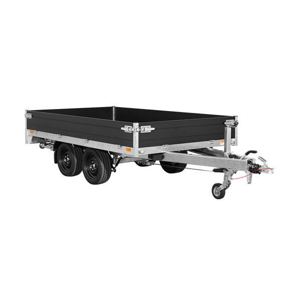 Saris Platformtrailer - PL 406 204 3500 2 - 3.500 kg - Black Edition - Profil