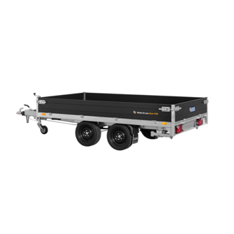Saris Platformtrailer PL 356 184 2700 2 - 2.700 kg - Black Edition - Bag