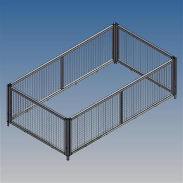 Netsider 90 cm, trådnet, åbning 4 sider