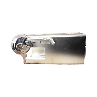 Universal Kasse- og koblingslås - stor - inkl. hængelås/nøgler