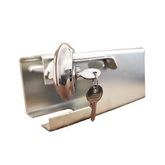 Universal Kasse- og koblingslås - stor - inkl. hængelås/nøgler