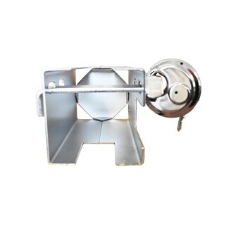 Universal Kasse- og koblingslås - stor - inkl. hængelås/nøgler