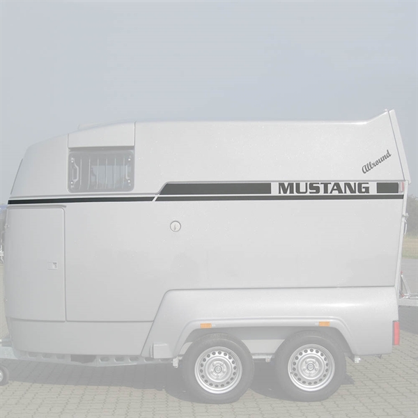 Streamers grundsæt til Mustang Trailers Standard - koksgrå