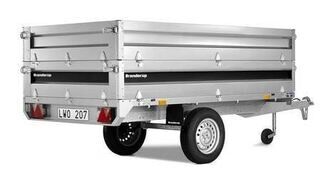 NB! Sider vist på anden Brenderup trailermodel