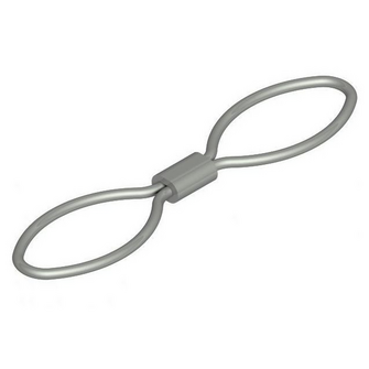 Sikkerhedswire f/ ubremsede trailere - Variant