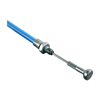 Bremsekabel KNOTT 1230/1450mm rustfri - Variant