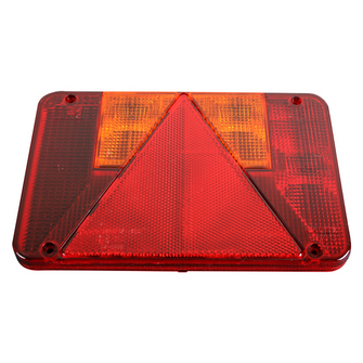 Baglygteglas Radex 5800 højre/venstre m/tågelys - Variant