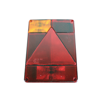 Baglygteglas Radex 6800 venstre m/tågelys - Variant