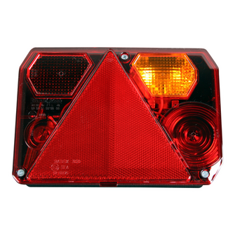 Baglygte Radex 6400 højre 1/stik - Variant