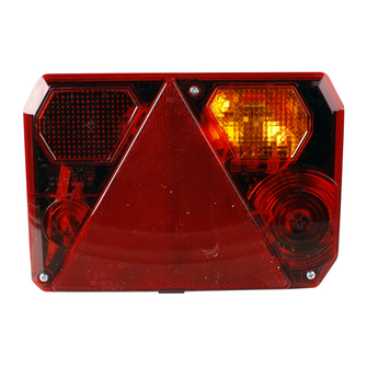 Baglygte Radex 6400 højre 2/stik - Variant