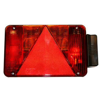 Baglygte Radex 5800 venstre m/tåge og nr. pladelys - Variant