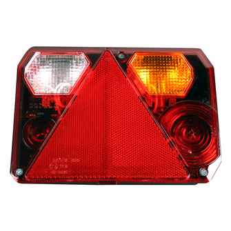 Baglygte Radex 6400 højre m/baklys - Variant