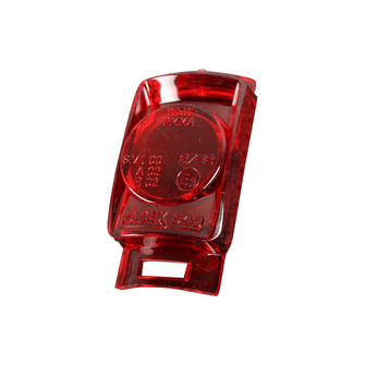 Glas f/markeringslygte 940, rød - Variant