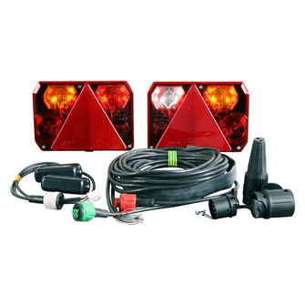 Lygtesæt VA 0750 JS - komplet ECE - Variant