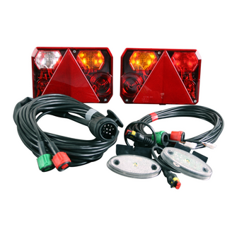 Lygtesæt VA 1015 C2  - komplet ECE - Variant