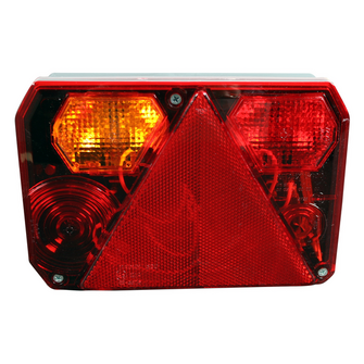 Baglygte Radex 6400 VE m/tågelys - 1 stik - Variant