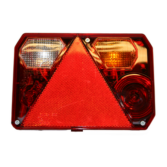 Baglygte Radex 6400 højre, 1 stik - Variant