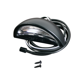 LED nummerpladelygte m/1,5m kabel (rund) - Variant