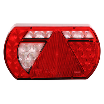 Baglygte venstre, LED - 6-PIN, horisontal - Variant