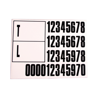 Vægttavle universal - Variant