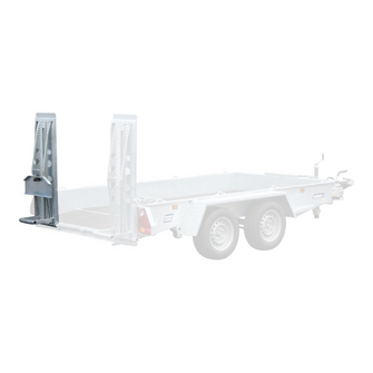 Bagrampe, venstre, f. B3 - Variant