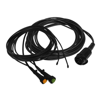 Ledningssæt 6 m + 4,5 m "DC", 13-pol stik 15C2 - Variant