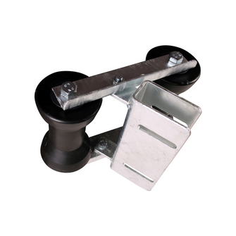 Dobb. vippebar kølerulle sort 200 mm - Variant