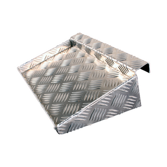 Alu-plade f/batterikasse båd - Variant